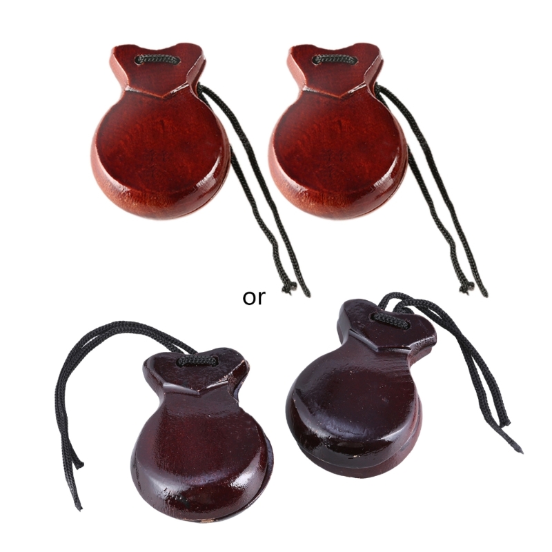 Castanet Flamenco - Y1UB 2 Cái Castanet truyền thống