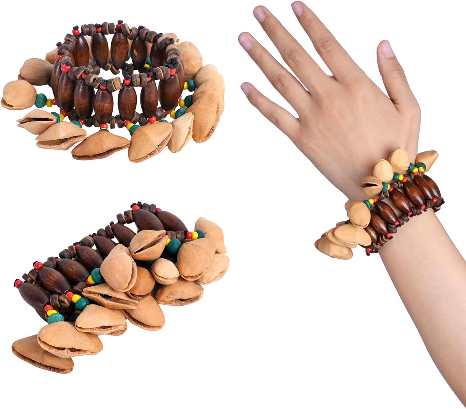 Musical Instrument Africa - Dora Seed Ankle & Wrist Bracelet,