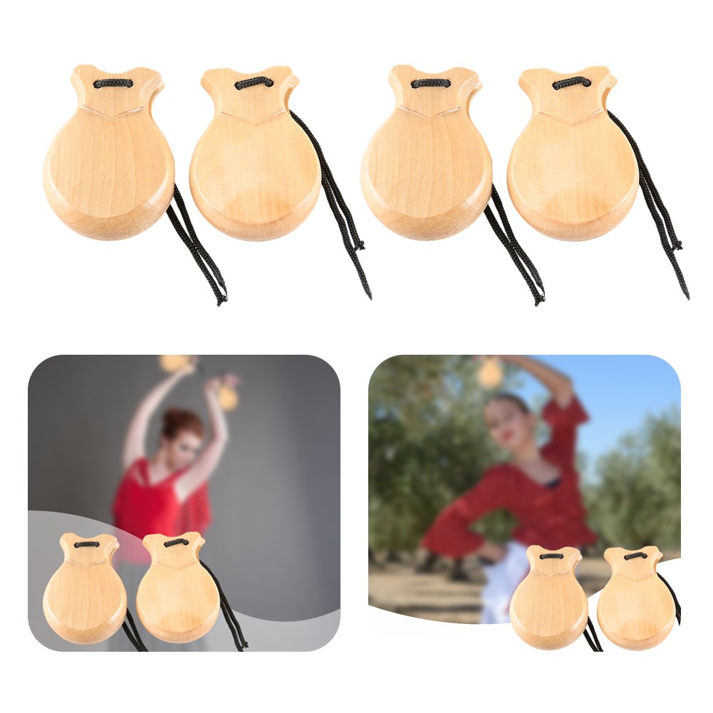 Castanet Flamenco - Spanish Castanets Traditional Flamenco Castanets with