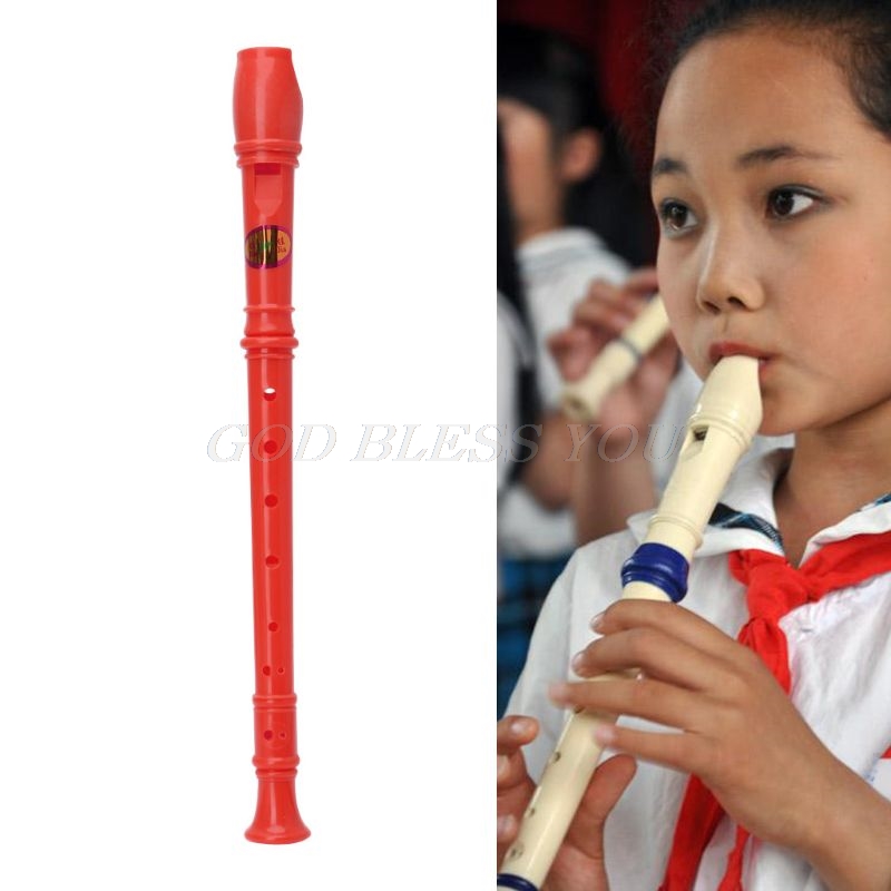 Soprano Recorder Plastic - Nhiều Màu Nhựa Nhạc Cụ Đầu
