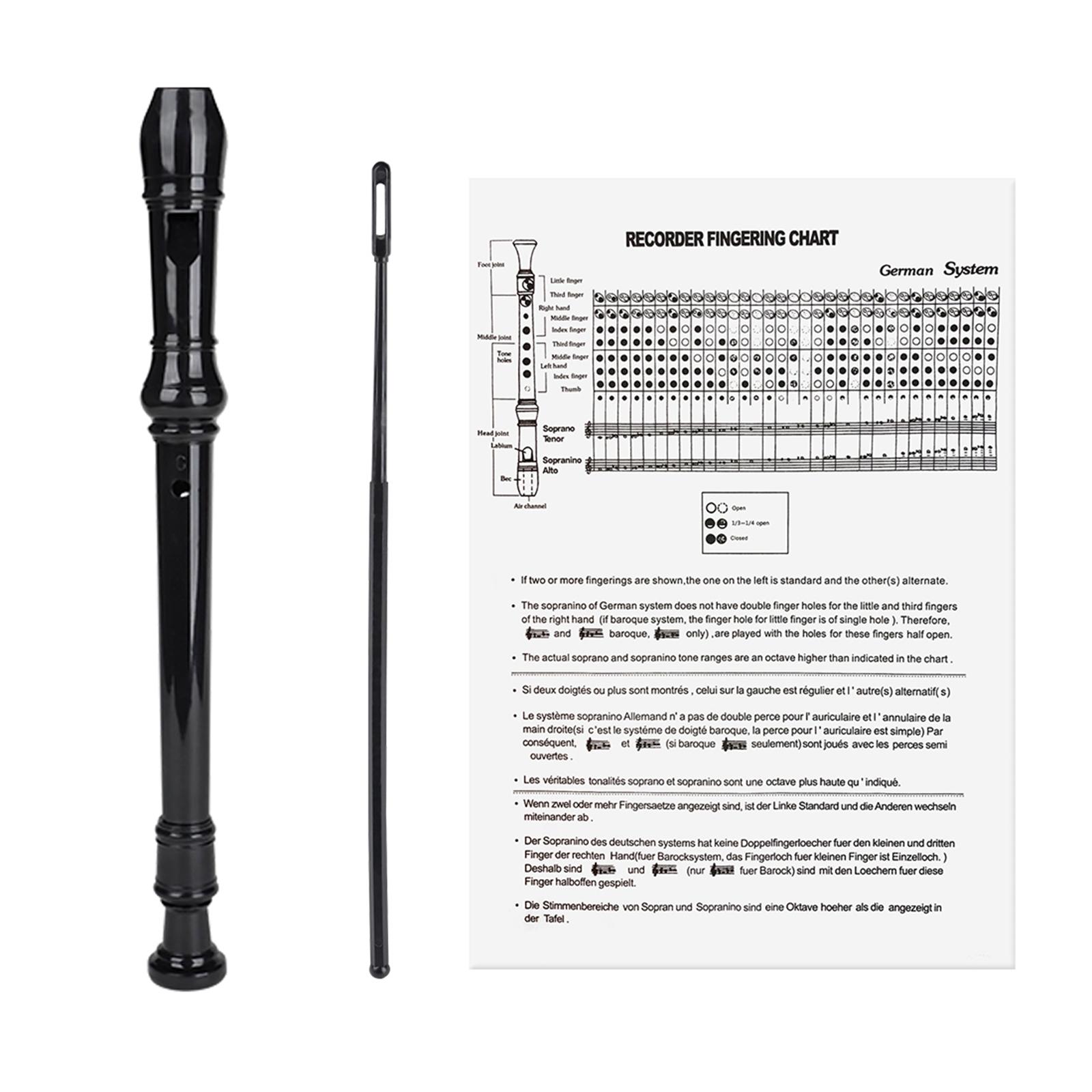 Long Soprano Recorder ABS Plas - đánh giá và giá Soprano Recorder Plastic