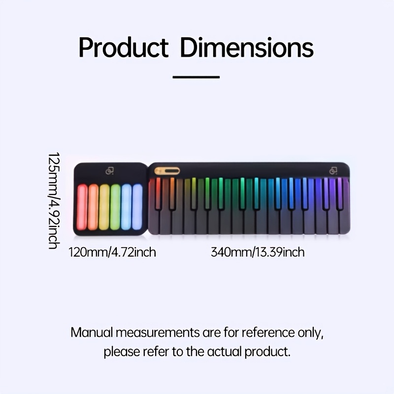 Stylish LED-Backlit PopuPiano  - đánh giá và giá Musical Instrument All