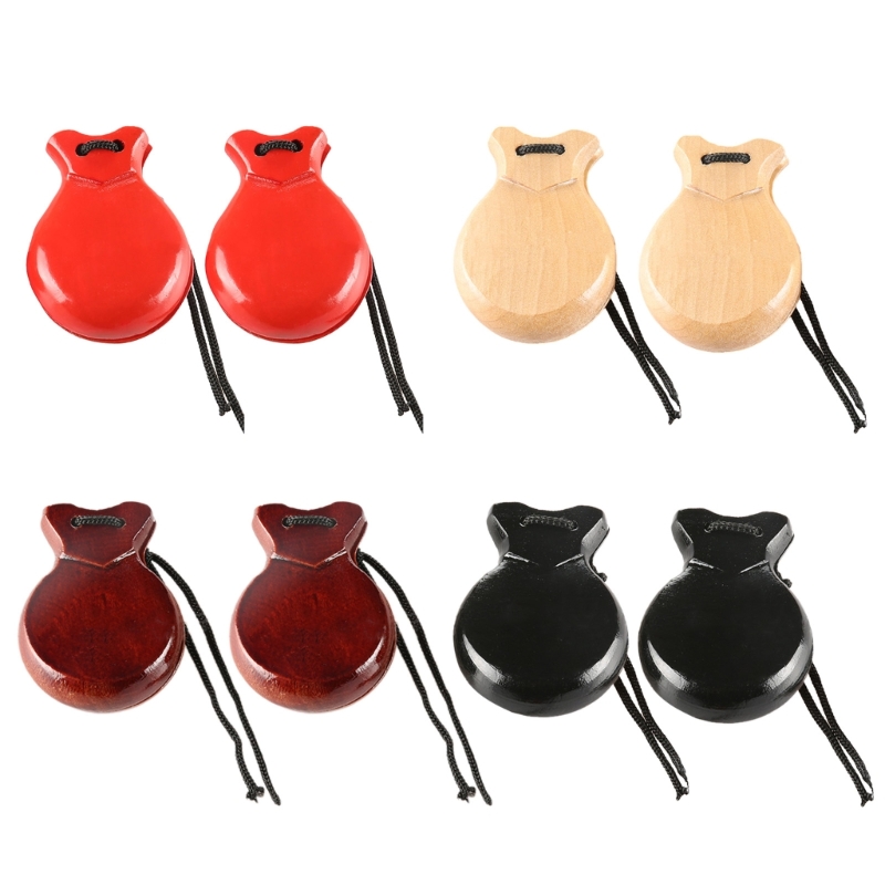 2 Pcs Wood Spanish Castanets F - đánh giá và giá Castanet Flamenco