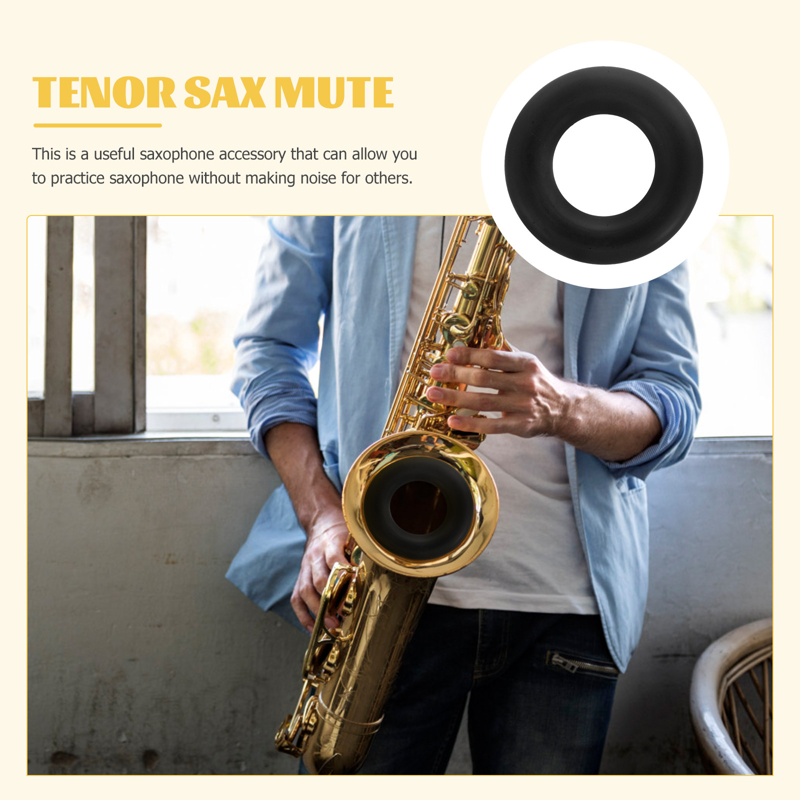 Silicone Saxophone Mute for Te - đánh giá và giá Musical Instrument Saxophone