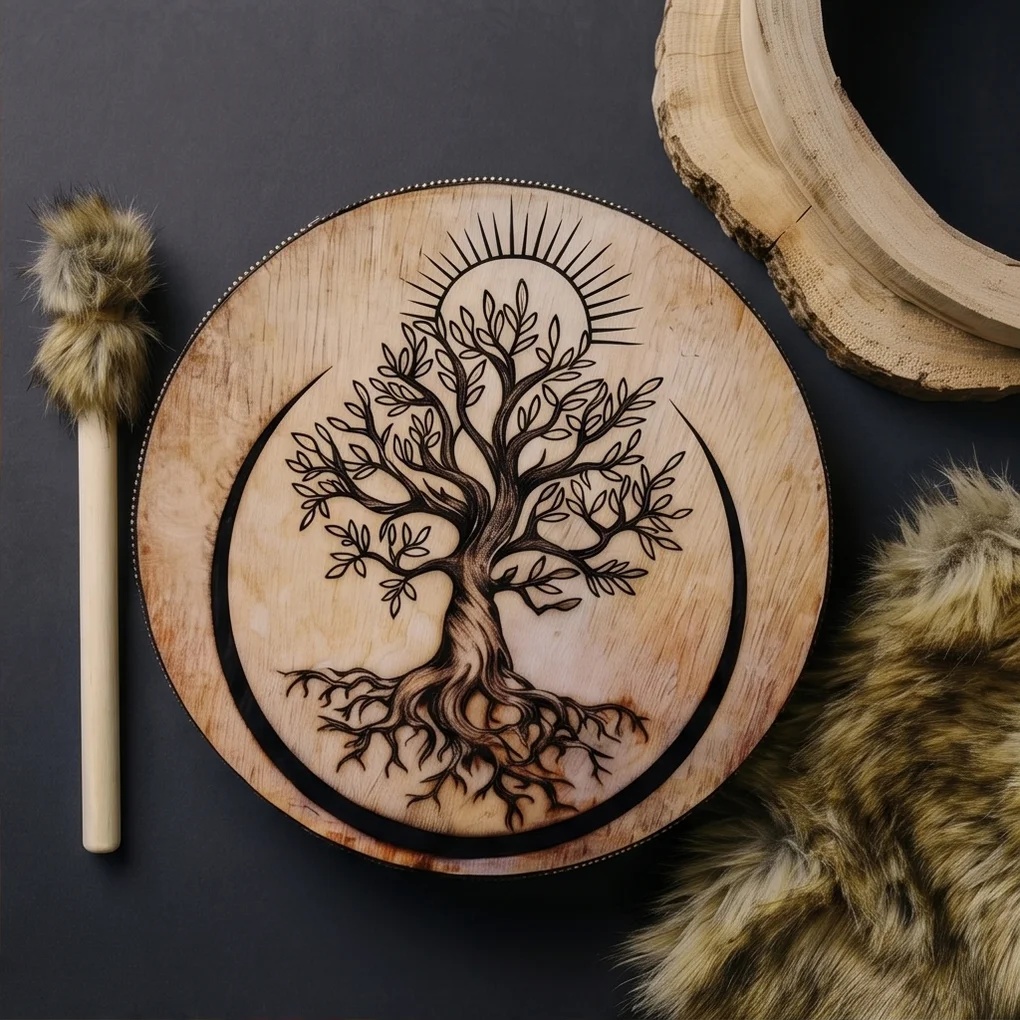 1pcs Shamanic Drum Goddess & A - đánh giá và giá Musical Instrument Africa