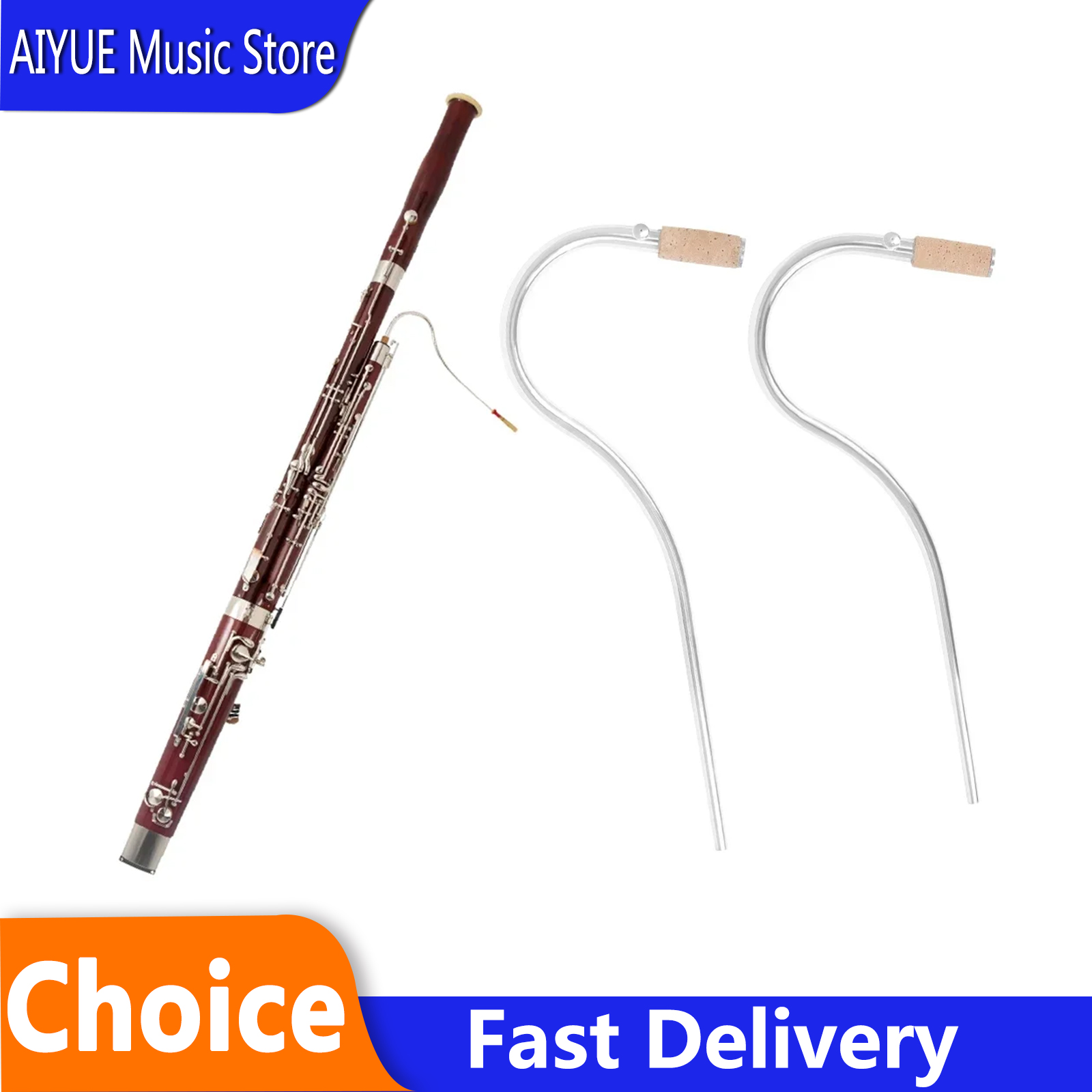 2 Pcs Bassoon Silver Plated Cu - đánh giá và giá Musical Instrument Bassoon