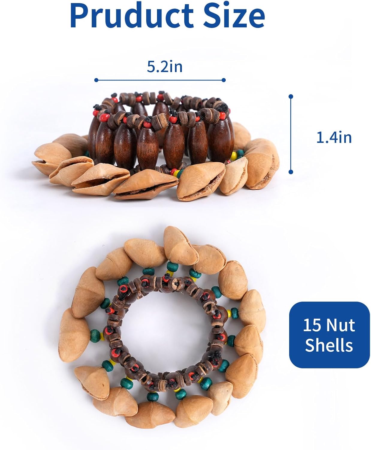 Dora Seed Ankle & Wrist Bracel - đánh giá và giá Musical Instrument Africa