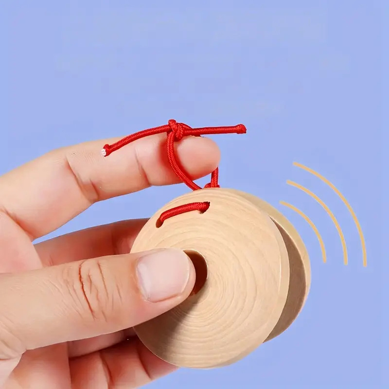 Wooden Castanets Wood Percussi - đánh giá và giá Castanet Flamenco