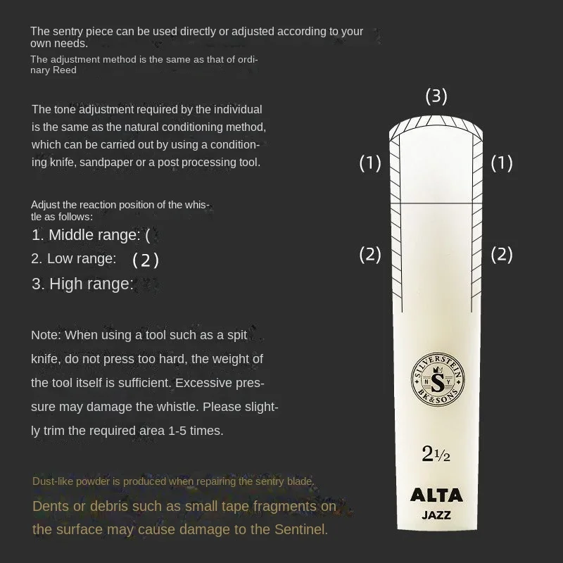 Baritone Upper Bass Reed, Silv - đánh giá và giá Musical Instrument Saxophone