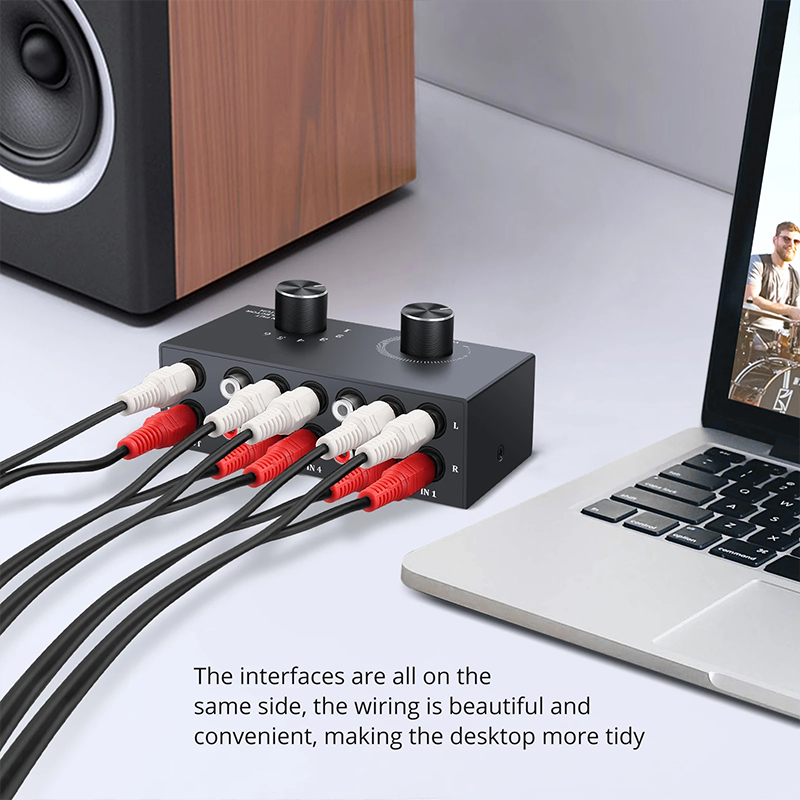 6 Way Audio Switcher Selector  - đánh giá và giá Musical Instrument Vector