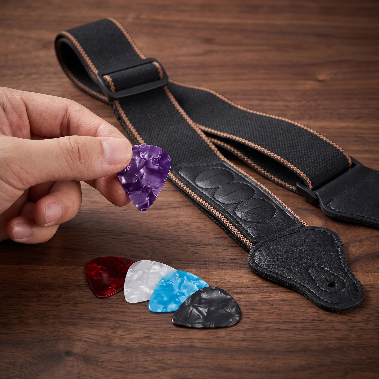 1Set Guitar Strap Kit Adjustab - đánh giá và giá Musical Instrument Kit
