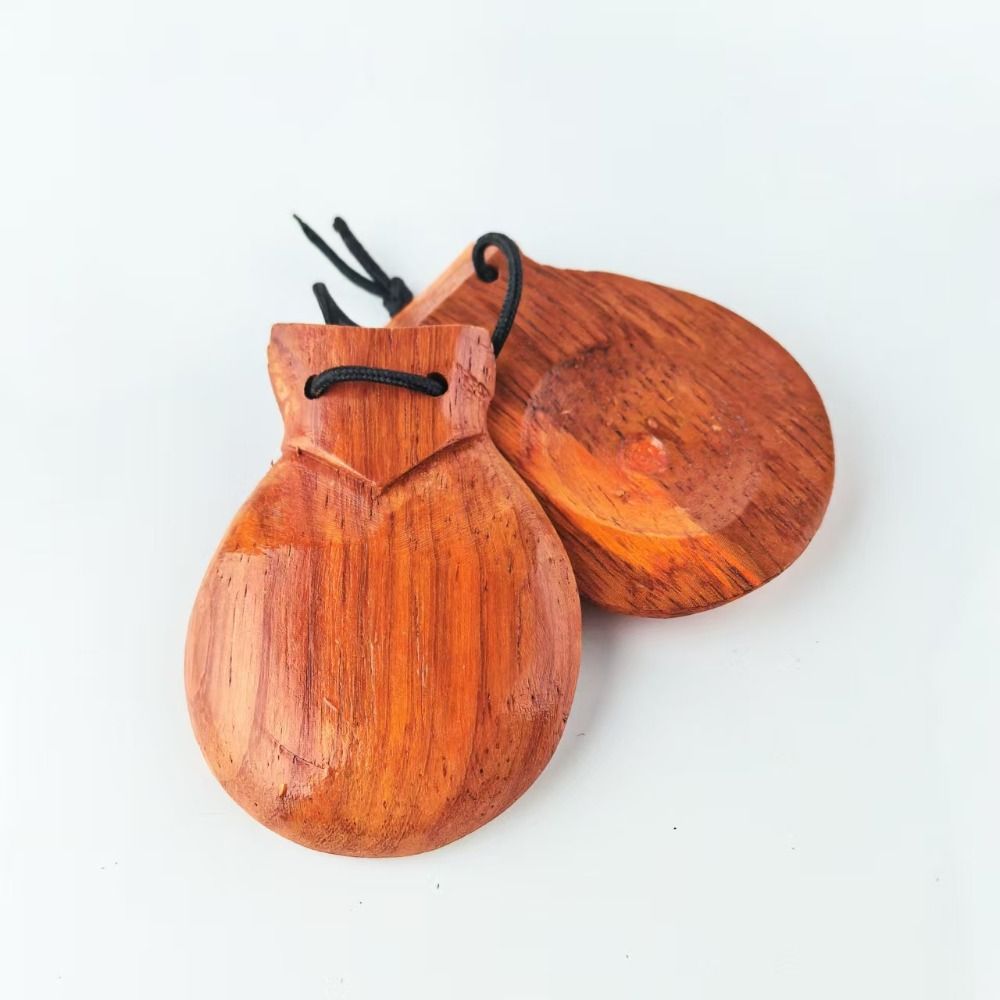 Orff Percussion Wood Castanets - đánh giá và giá Castanet Flamenco