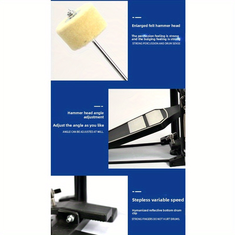 Single Pedal Drum Kit, Single  - đánh giá và giá Musical Instrument Kit