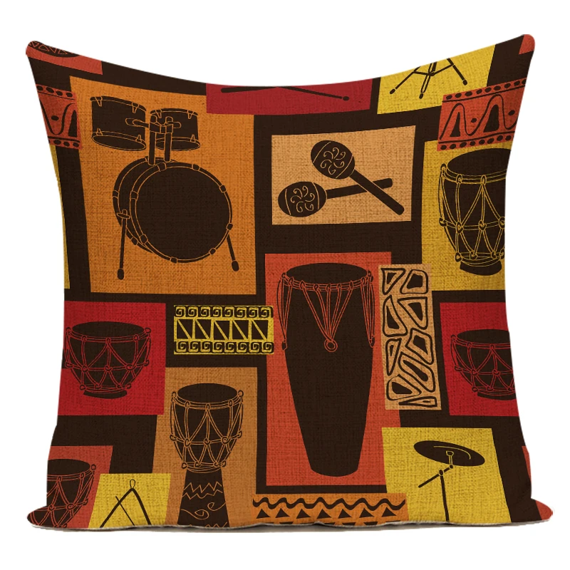 Retro African Woman Cushion Co - đánh giá và giá Musical Instrument Of Africa