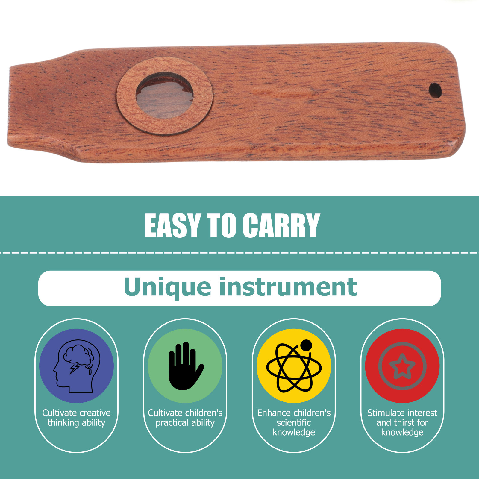 1Set Wooden Kazoo Musical Inst - đánh giá và giá Musical Instrument All