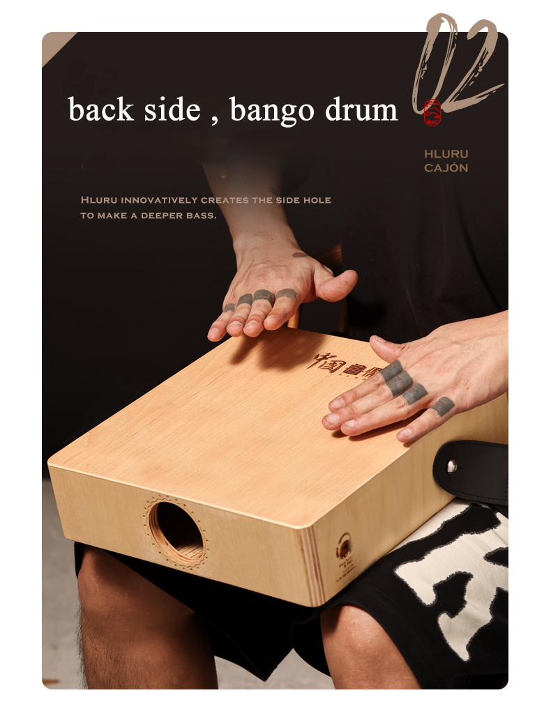 Hluru Cajon Drum for Travel, W - đánh giá và giá Musical Instrument Kit