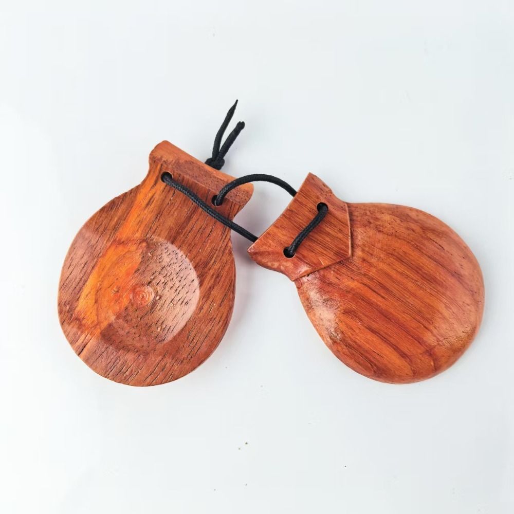 Orff Percussion Wood Castanets - đánh giá và giá Castanet Flamenco