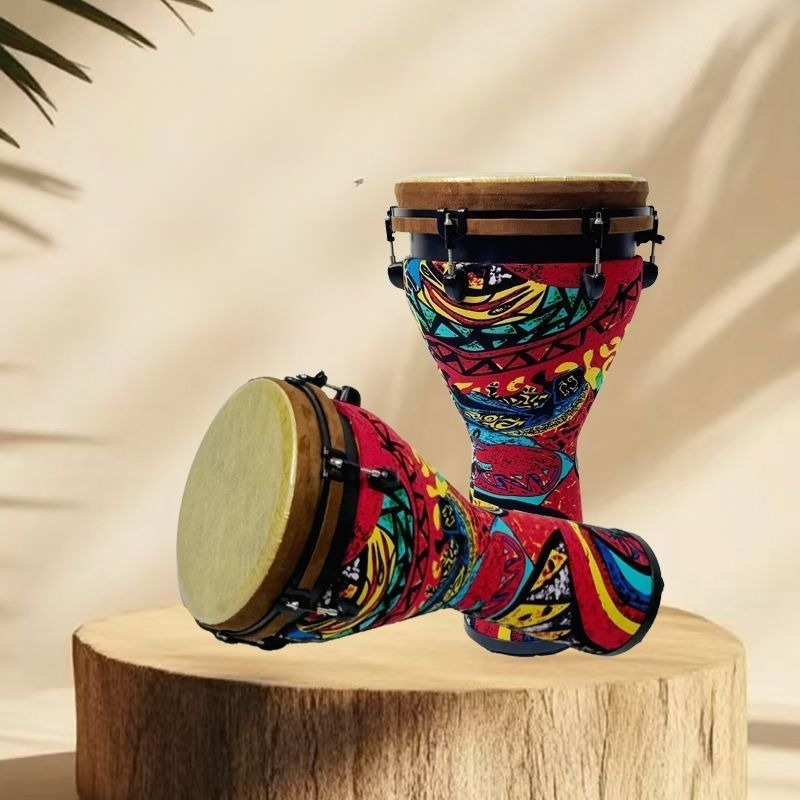 12 Inch African Drum Beginners - đánh giá và giá Musical Instrument Africa