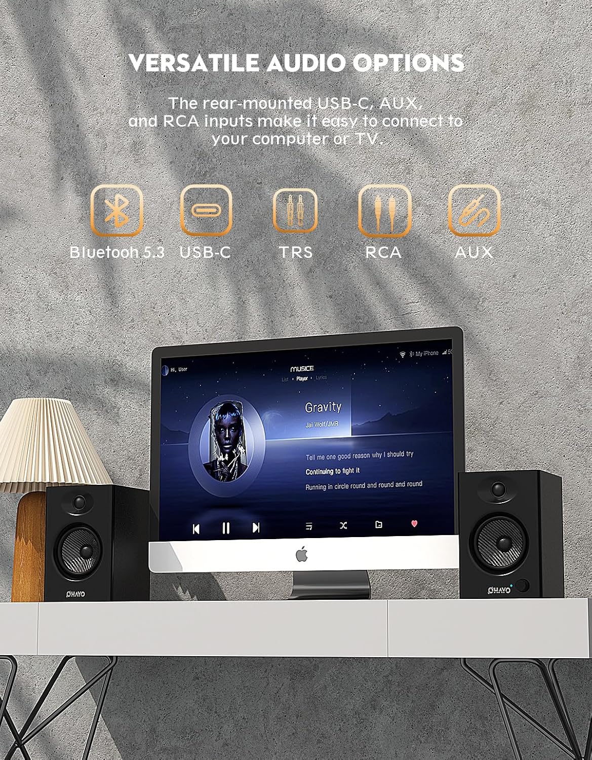 OHAYO 60W Computer Speakers fo - đánh giá và giá Musical Instrument Vector