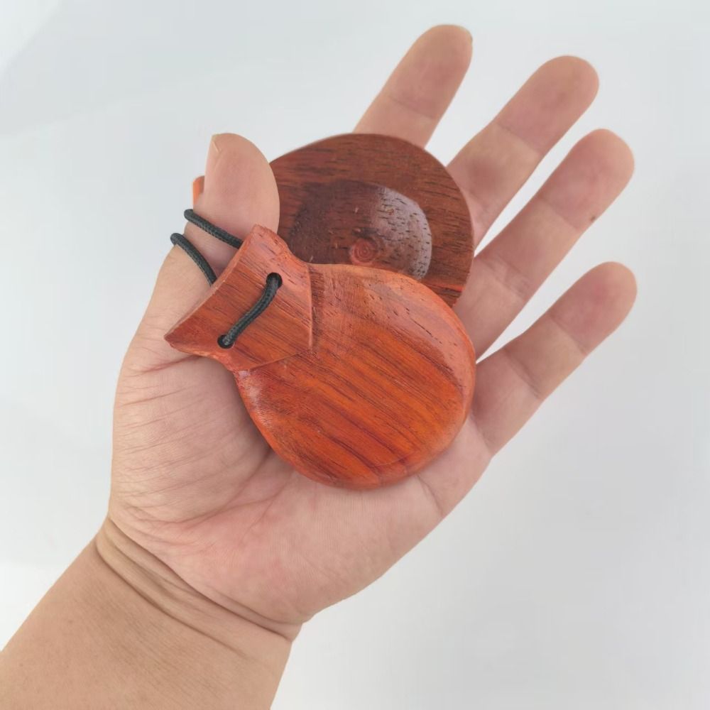 Orff Percussion Wood Castanets - đánh giá và giá Castanet Flamenco