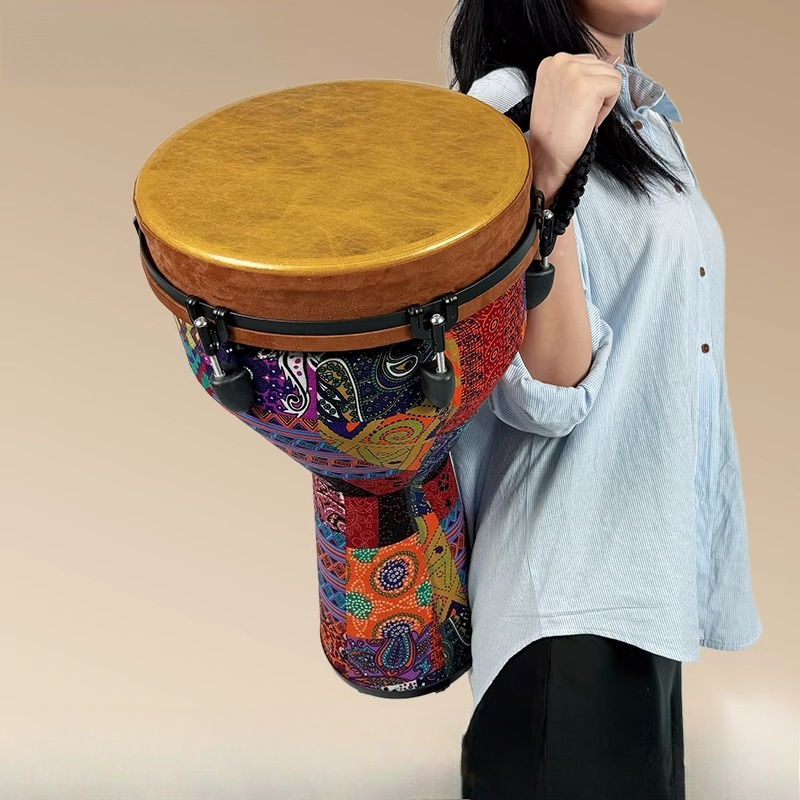 12 Inch Djembe Drum Adjustable - đánh giá và giá Musical Instrument Africa