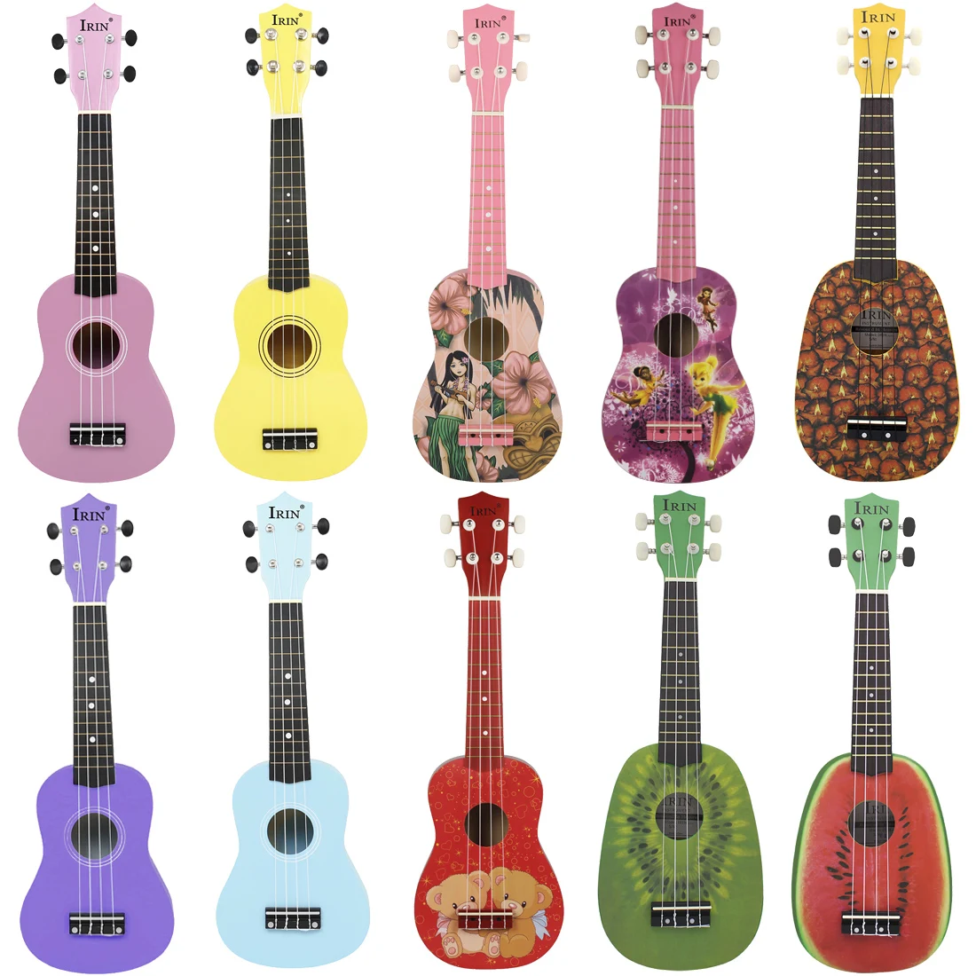 IRIN 21Inch Ukulele Hawaiian G - đánh giá và giá Musical Instrument Hawaiian