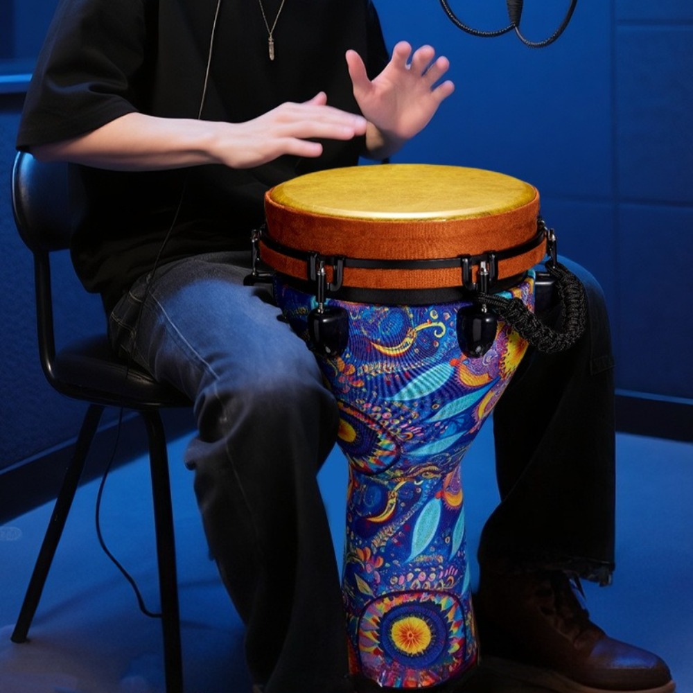 Large 10-inch African Drum Por - đánh giá và giá Musical Instrument Africa