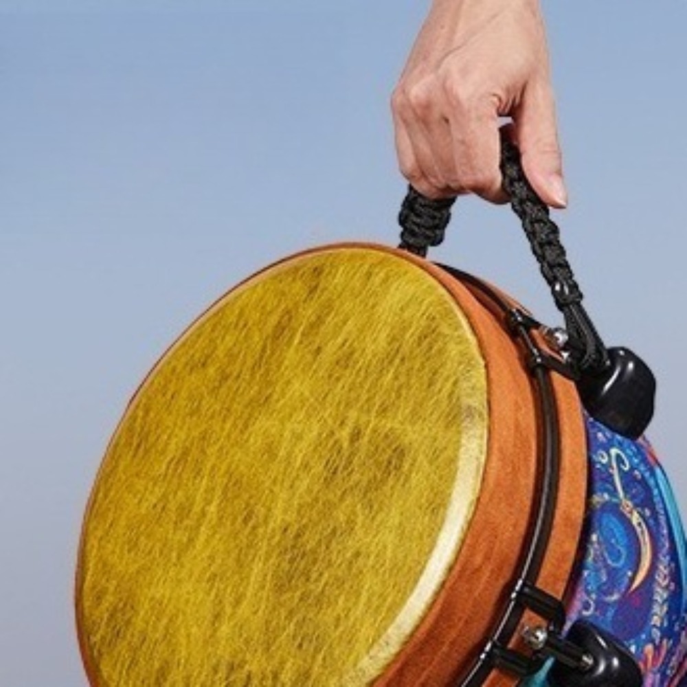 Large 10-inch African Drum Por - đánh giá và giá Musical Instrument Africa