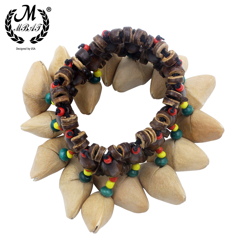 M MBAT Handmade HẠT Vỏ Vòng Ta - đánh giá và giá Musical Instrument Africa