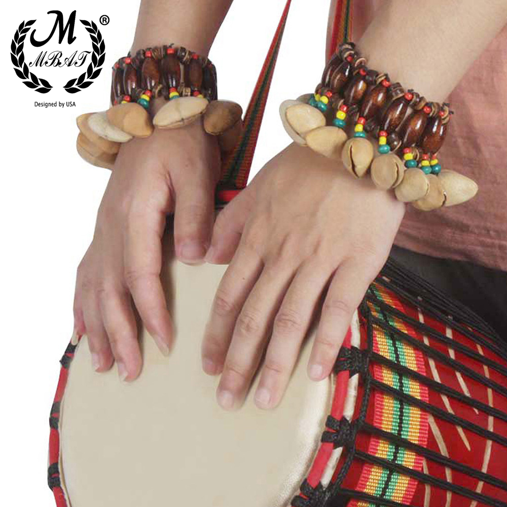 M MBAT Handmade HẠT Vỏ Vòng Ta - đánh giá và giá Musical Instrument Africa