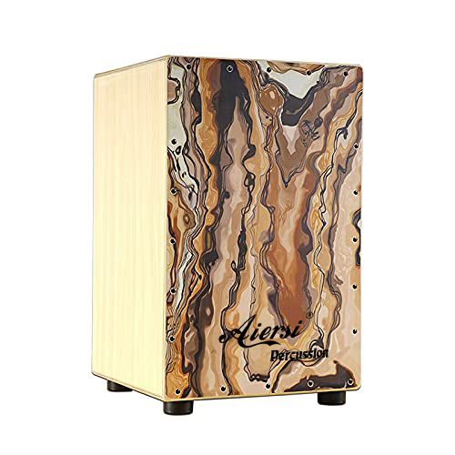 Colour Wood Hand Cajon Box Dru - đánh giá và giá Musical Instrument Kit